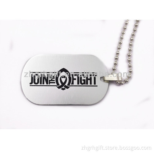 custom OEM/ODM military wholesale metal cheap dog tags